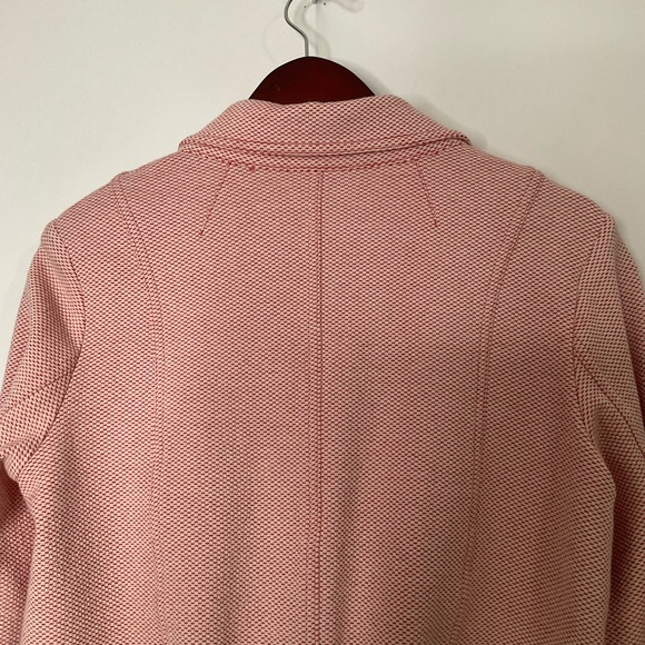 Cabi #5301 Amelia Coral Pink Button Up Bomber Jacket; Size Medium - Picture 13 of 16